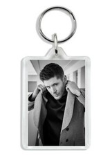 Jensen Ackles 004 (Dean Winchester) Keyring / Bag Tag / Key Chain *Great Gift*