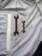 LK VINTAGE SPANNER 2 X SHELLEY