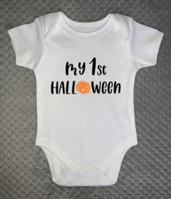 My First Halloween Baby Grow -