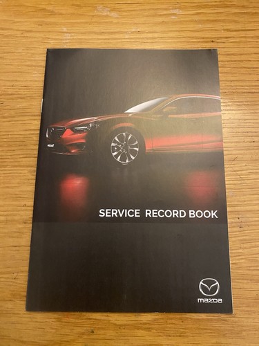 Mazda service book stamped - mazda,