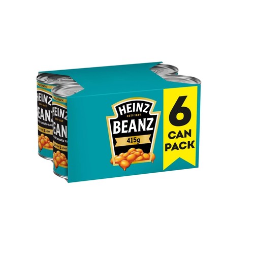 Heinz baked beans pack - beans, 6