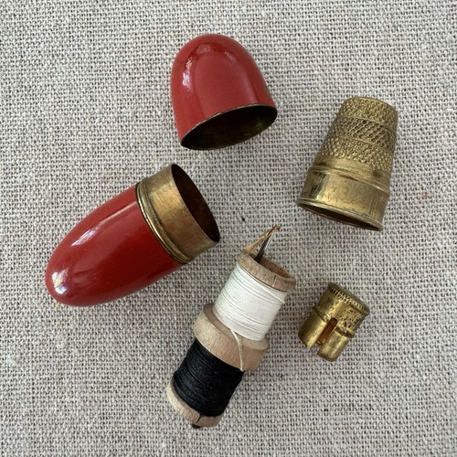 Vintage sewing kit necessaire - sewing,