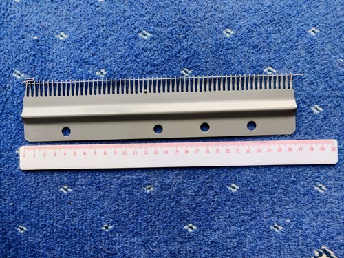 Knitmaster silver ribber comb - knitmaster/silver,