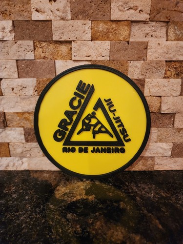 Gracie jiu jitsu display - jitsu, 3d