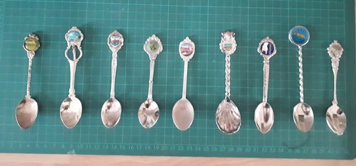 Collectible spoons set of 9 - collectible,