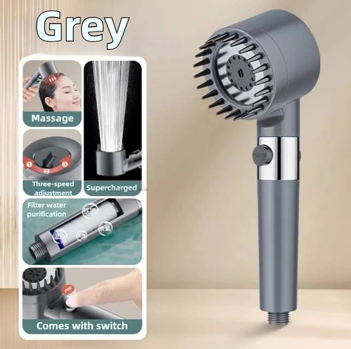 Modes shower head with - modes,