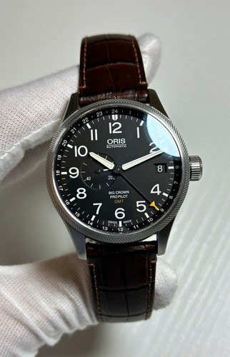 Oris big crown - crown, gmt