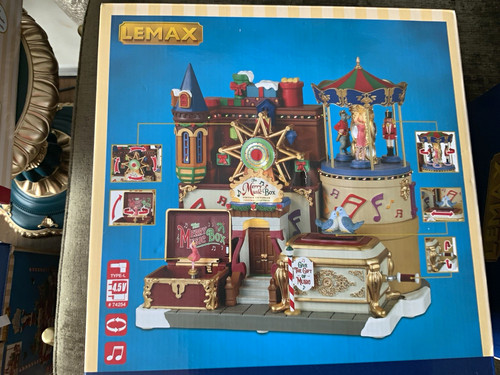 Lemax the merry music box - lemax,