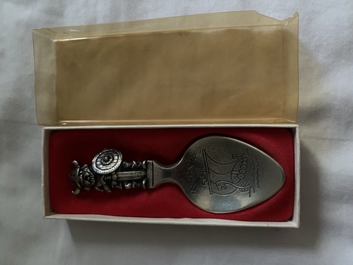 Pure silver norwegian spoon - silver,