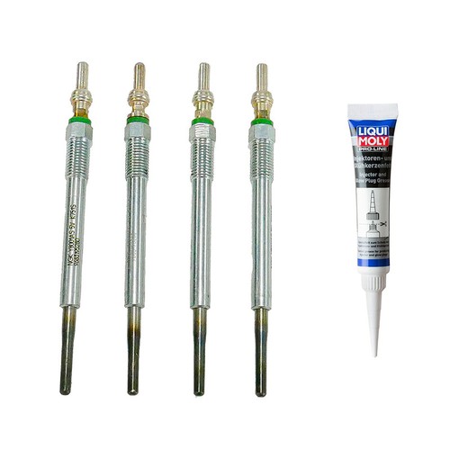 Glow plug set mounting - plug,