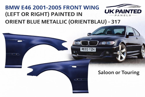 Bmw e46 front wing 2001 - bmw, 2001-2005
