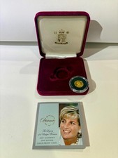 2007 .999 fine gold Alderney One Pound Gold Proof Coin 1.24g fine gold 