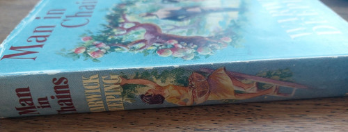 Man chains hardback book - in, chains.