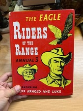 1958 "RIDERS OF THE RANGE ANNUAL 3" EAGLE COWBOYS WESTERN HB BOOK (P5)