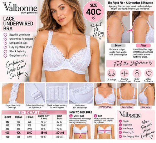 Valbonne ladies white lace - ladies,