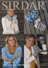 Sirdar Knitting Pattern - Crofter DK, Gloves and Mittens 7836