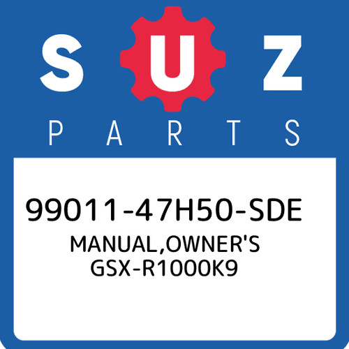 99011 47h50 sde suzuki - 99011-47h50-sde,