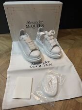 Alexander McQueen Oversized Sneaker KIDS UK 10 EU28 White RRP £240 #W4