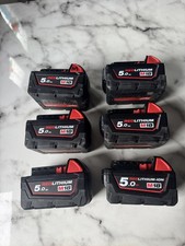 Milwaukee M18 5ah Battery Mint
