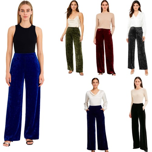 New women velvet - women’s, palazzo