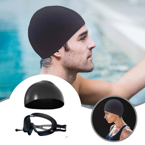 Silicone swimming cap and - swimming,