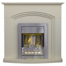 Adam Truro Fireplace in Cream