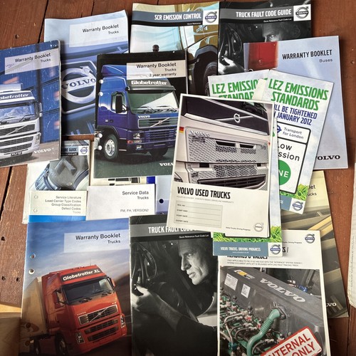 Volvo truck vintage literature - volvo,