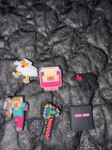 Minecraft shoes charms - minecraft,