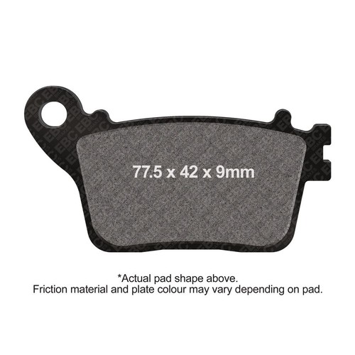 Ebc brake pad rear right - pad,