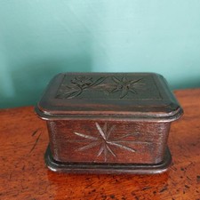 Victorian Black Forest Puzzle Box Good Condition. 