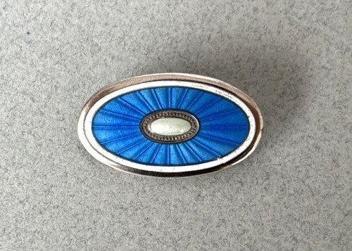 1930s antique art - antique, blue
