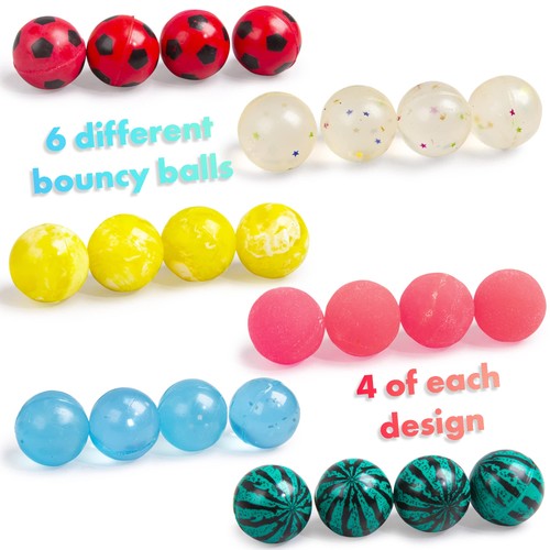 Abeec bouncy balls party - 24,