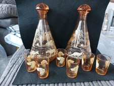Set Of 2 Decanters And 6