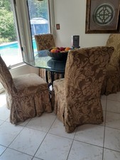 4 chair covers dining, great