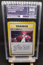 Pokemon The Rockets Trap Japanese Holo Grade 8.5 NM Pokegrade PG Pocket Monsters