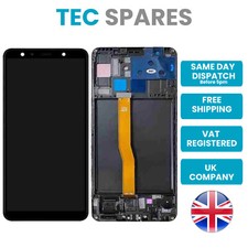Samsung Galaxy A7 2018 A750 LCD Incell Touch Screen Digitizer Assembly Frame