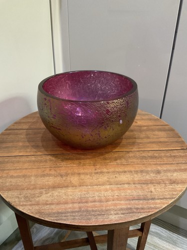 Bowl studio art glass royal - bowl, “royal