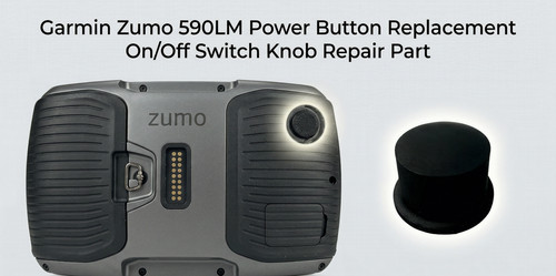 Garmin zumo 590lm power - power, button
