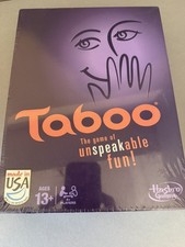 Taboo board game hasbro - game,