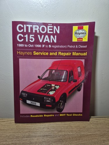 Haynes citroen c15 van 1989 - citroen,