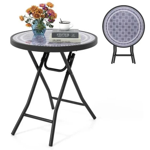 Costway round folding - round,