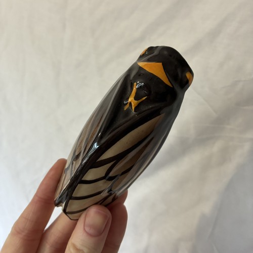 Vintage french majolica cicada - vintage,