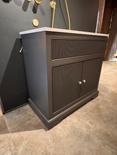 *EX-DISPLAY* WHIMBREL BESPOKE REEDED VANITY UNIT - 900 X 460MM - GRAPHITE GREY