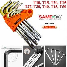 9pcs Set Metric Allen Key Hex