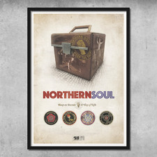 Northern Soul Art Print A3