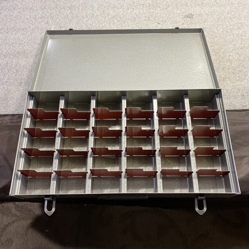Vintage metal hole storage - metal,