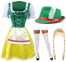 GREEN BAVARIAN BEER GIRL