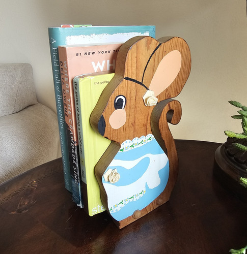Vintage 1970s wooden mouse - vintage,