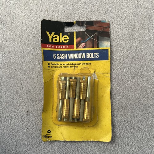 Yale sash window - sash, locks