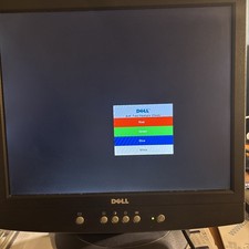 Dell E171fpb 17-inch Monitor LCD Screen Display VGA Port VGA DVI 1280 x 1024